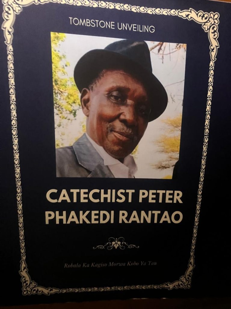 Read more about the article Unveiling of Phakedi Rantao’s tombstone